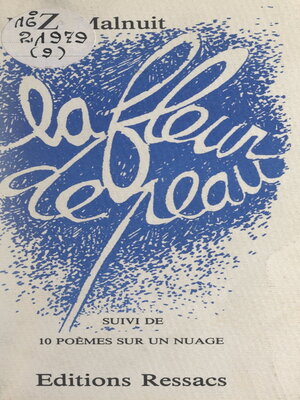 cover image of La fleur de peau